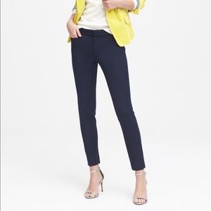 Banana Republic Petite Navy Sloan Pant